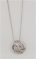 Collar Recarlo Mujer in Oro blanco ZT638B